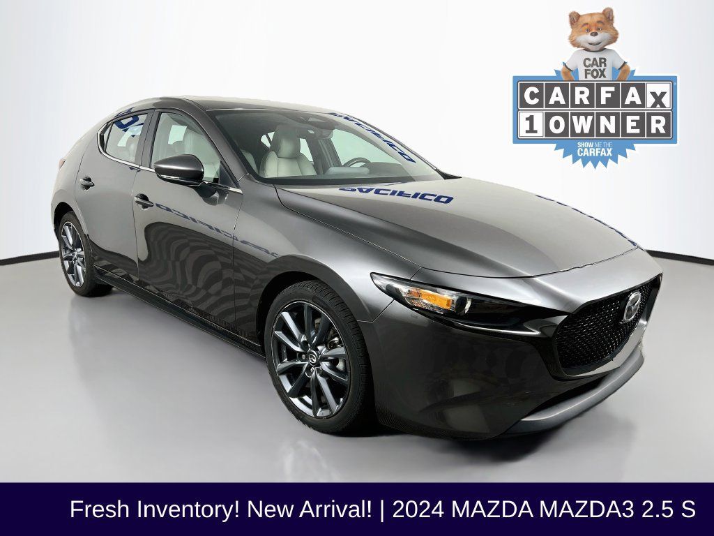 Used 2024 MAZDA MAZDA3 s FWD image 1