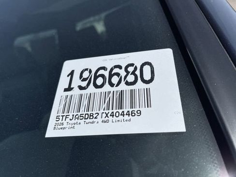 New 2026 Toyota Tundra Limited AWD/4WD image 24