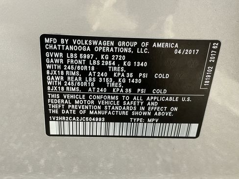 Used 2018 Volkswagen Atlas Launch Edition image 43