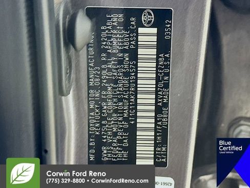 Used 2024 Toyota Camry LE FWD image 32