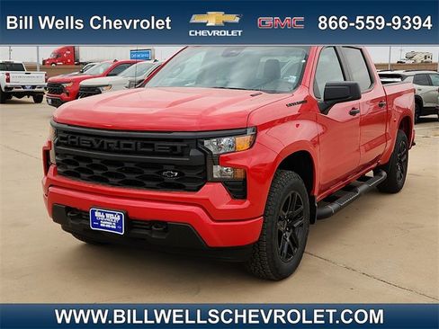 New 2026 Chevrolet Silverado 1500 Custom w/ Turbomax Blackout Package image 1