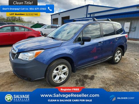 Used 2014 Subaru Forester 2.5i w/ Popular Package #1 AWD/4WD image 1