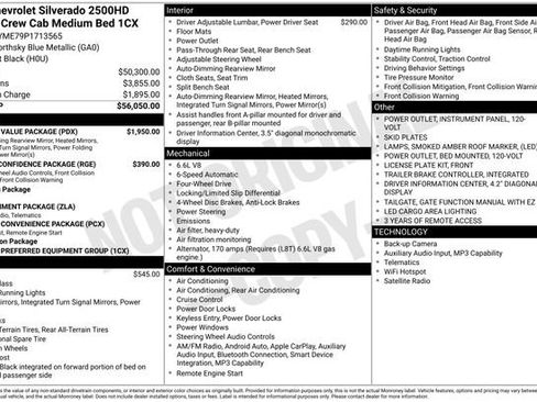 Used 2023 Chevrolet Silverado 2500 Custom w/ Custom Value Package AWD/4WD image 39