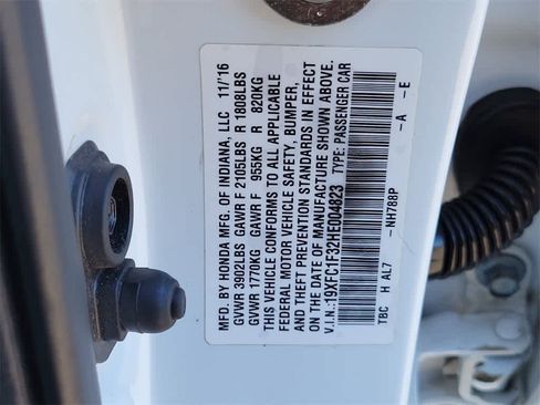 Used 2017 Honda Civic EX-T image 16