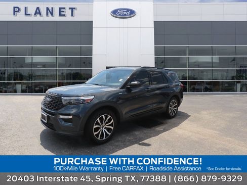 Used 2022 Ford Explorer ST-Line RWD image 1