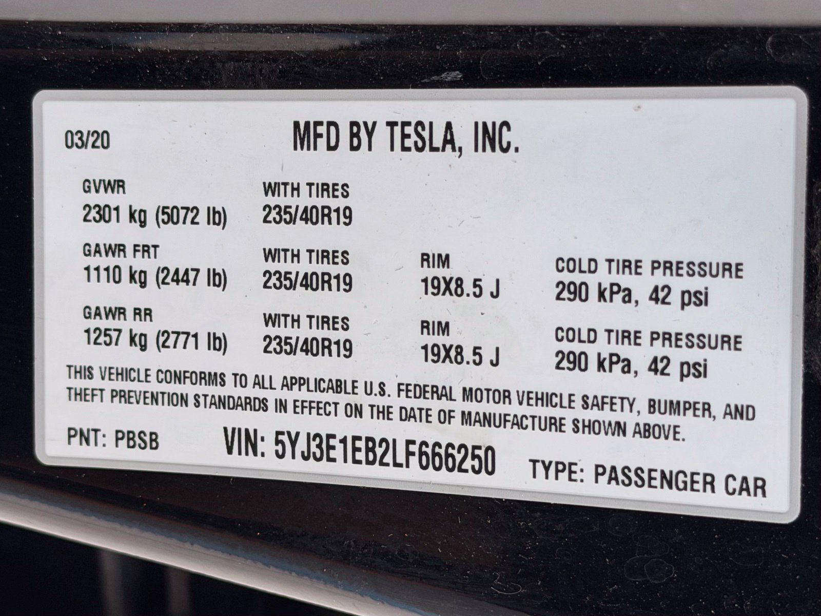 Used 2020 Tesla Model 3 Long Range AWD/4WD image 47