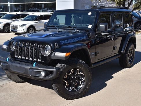 Used 2023 Jeep Wrangler Unlimited Rubicon 4xe w/ Steel Bumper Group image 47