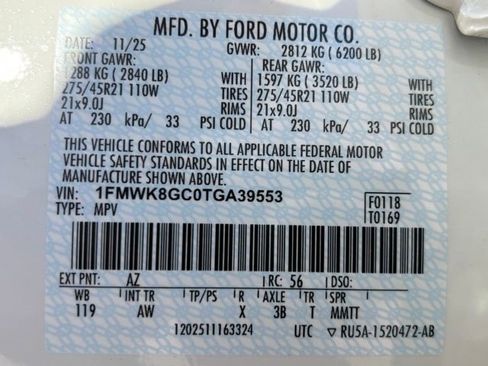 New 2026 Ford Explorer ST w/ Sun And Sound Package image 27