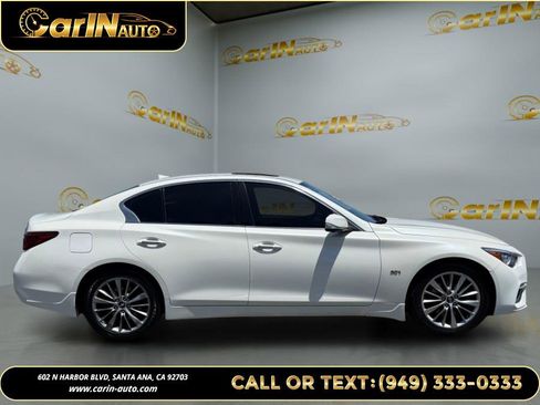 Used 2018 INFINITI Q50 Luxe w/ Sensory Package (Luxe) AWD/4WD image 4