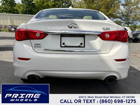 Used 2014 INFINITI Q50 Premium w/ Navigation Package AWD/4WD image 6