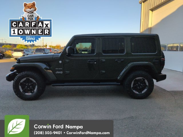 Used 2022 Jeep Wrangler Unlimited Sahara w/ LED Lighting Group AWD/4WD image 6