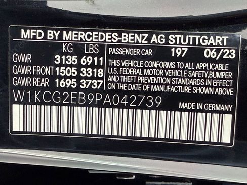 Certified 2023 Mercedes-Benz EQS 450+ 4MATIC Sedan image 19
