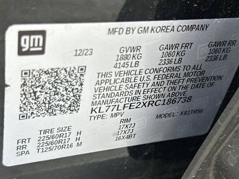 Used 2024 Chevrolet Trax LS FWD image 51
