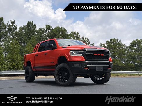 Used 2021 RAM 1500 Big Horn w/ Built-to-serve Edition AWD/4WD image 1