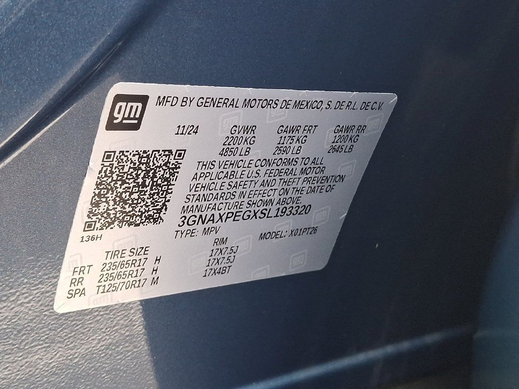 Certified 2025 Chevrolet Equinox LT AWD/4WD image 30
