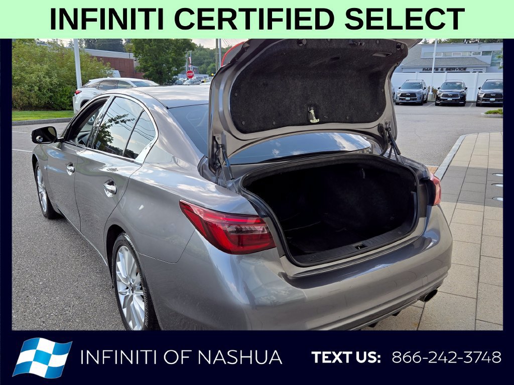 Certified 2019 INFINITI Q50 Luxe w/ Essential Package (3.0T Luxe) AWD/4WD image 20