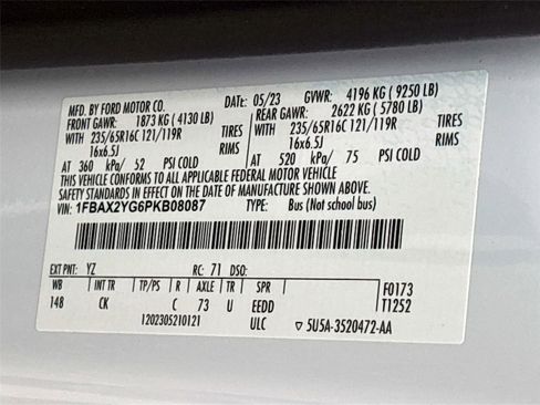 Used 2023 Ford Transit 350 XLT image 33