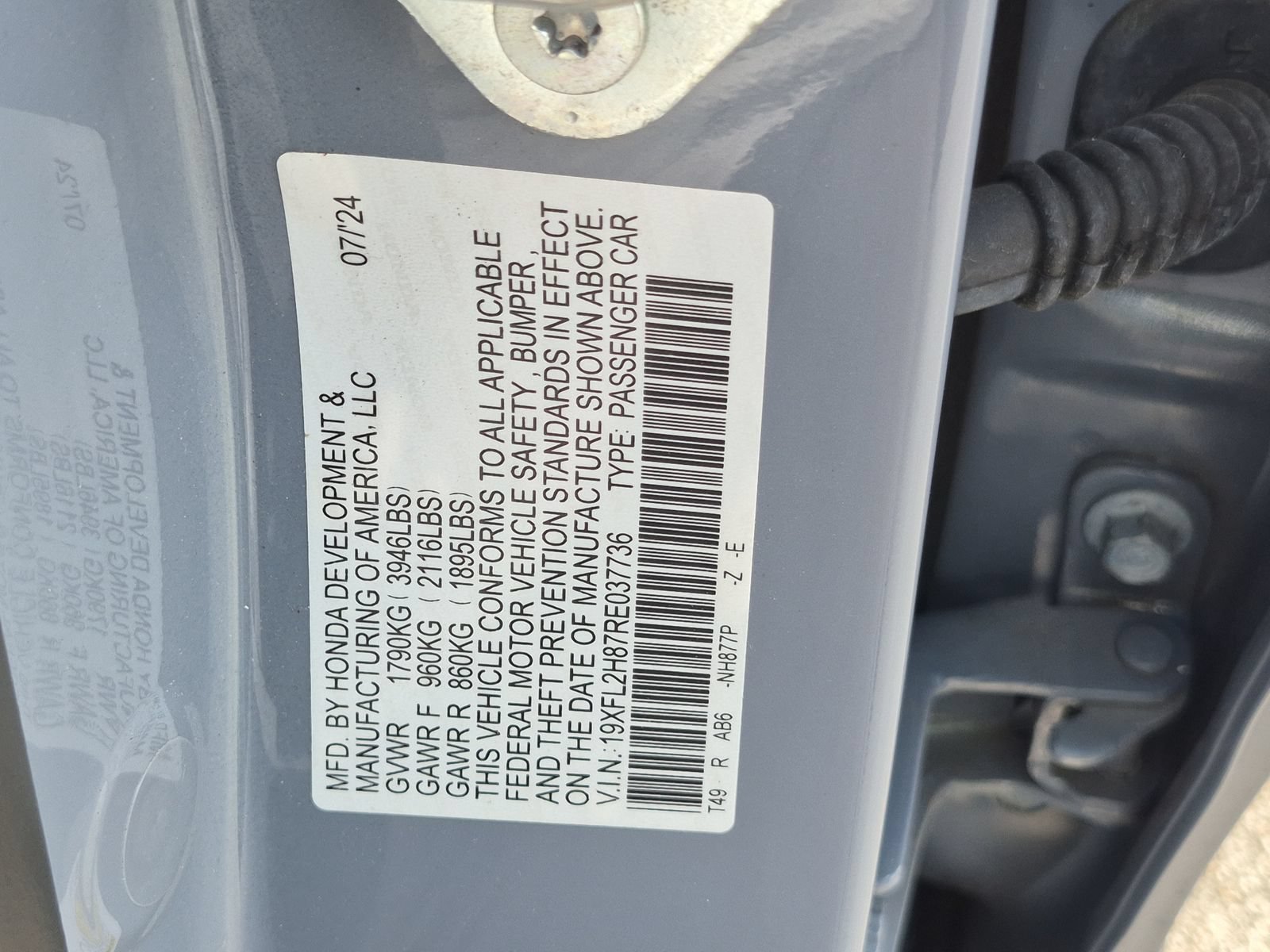 Used 2024 Honda Civic Sport image 23