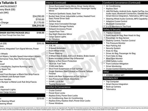 Used 2020 Kia Telluride S w/ S 8 Passenger Seating Package image 2