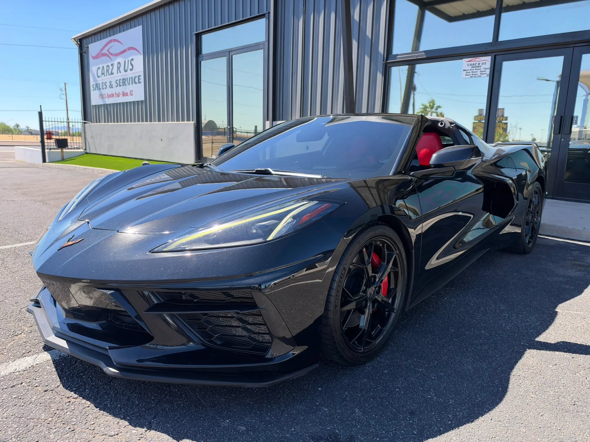 Used 2022 Chevrolet Corvette Stingray Premium Cpe w/ Z51 Performance Package RWD image 2