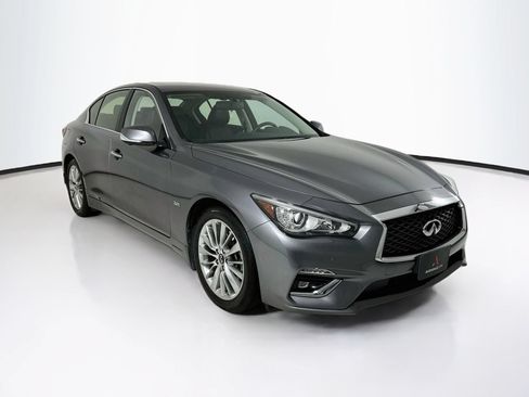 Used 2019 INFINITI Q50 Luxe w/ Essential Package (3.0T Luxe) RWD image 1
