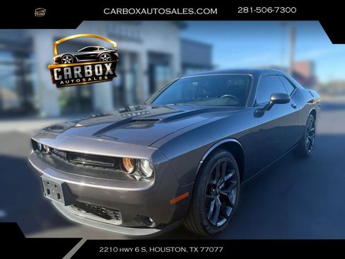 Used 2021 Dodge Challenger SXT w/ Blacktop Package RWD image 1