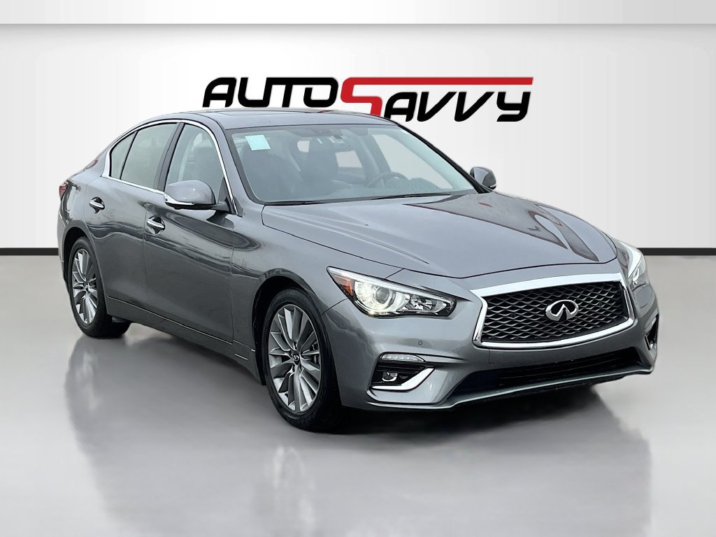 Used 2024 INFINITI Q50 Luxe w/ Cargo Package AWD/4WD image 1
