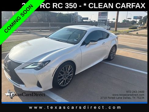 Used 2020 Lexus RC 350 w/ Premium Package RWD image 1
