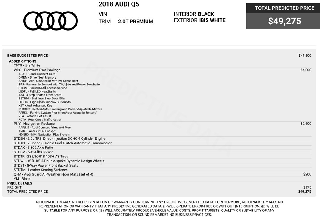 Used 2018 Audi Q5 2.0T Premium Plus w/ Premium Plus Package AWD/4WD image 71