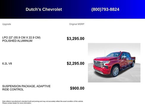 Used 2024 Chevrolet Silverado 1500 High Country AWD/4WD image 6