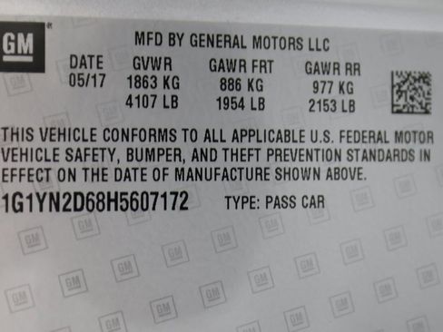 Used 2017 Chevrolet Corvette Z06 image 54