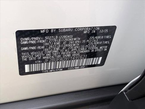 New 2026 Subaru Outback Premium image 18