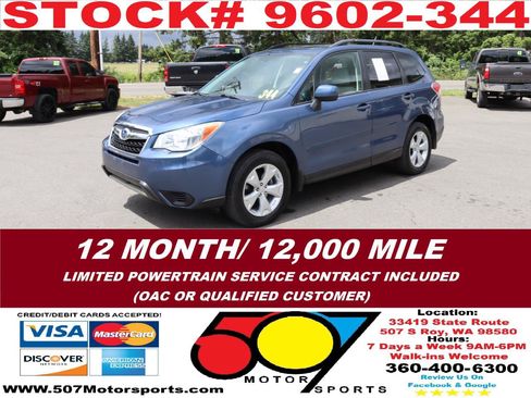 Used 2014 Subaru Forester 2.5i Premium w/ All-Weather Package AWD/4WD image 2