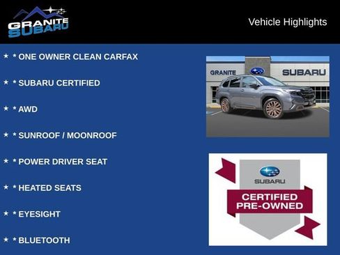 Used 2026 Subaru Forester Sport AWD/4WD image 2