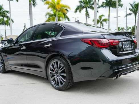Used 2023 INFINITI Q50 Red Sport 400 w/ Black Opal Edition image 23