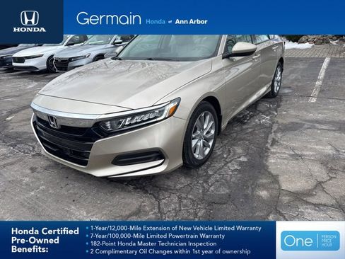 Certified 2020 Honda Accord LX image 1