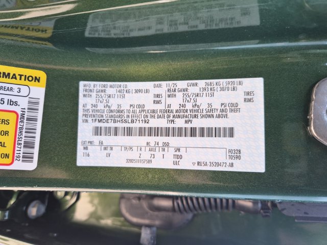 Used 2025 Ford Bronco Big Bend AWD/4WD image 25