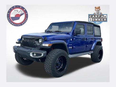 Used 2020 Jeep Wrangler Unlimited Sahara AWD/4WD image 1