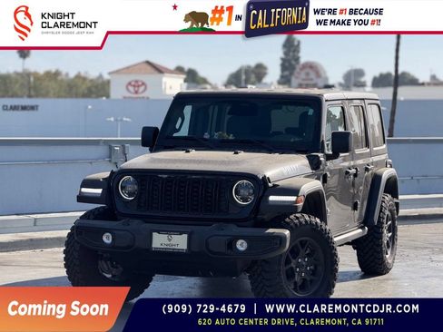 Used 2025 Jeep Wrangler Unlimited Sport S 4xe AWD/4WD image 1