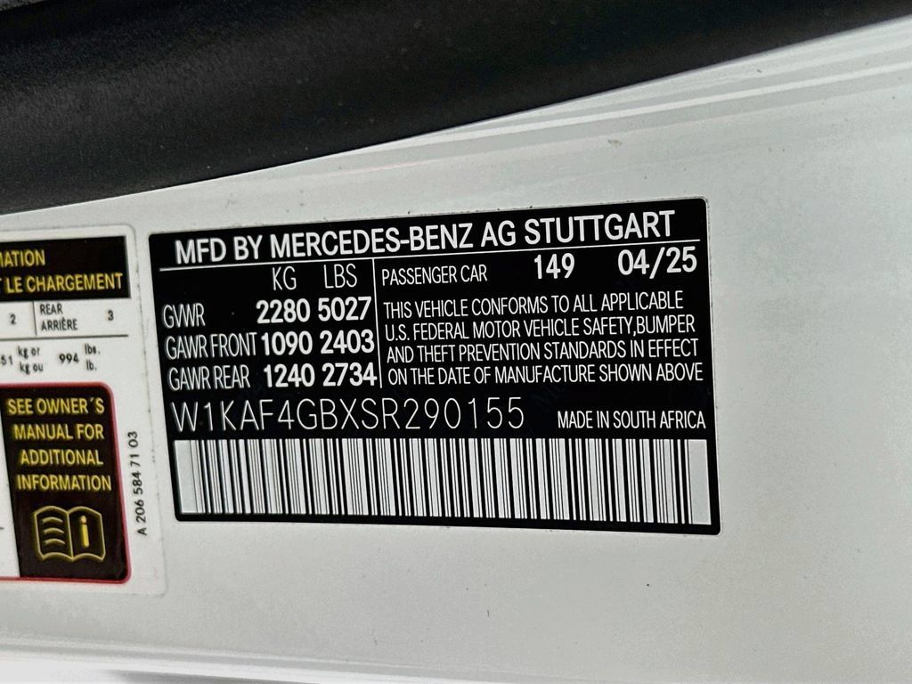 Certified 2025 Mercedes-Benz C 300 Sedan image 31