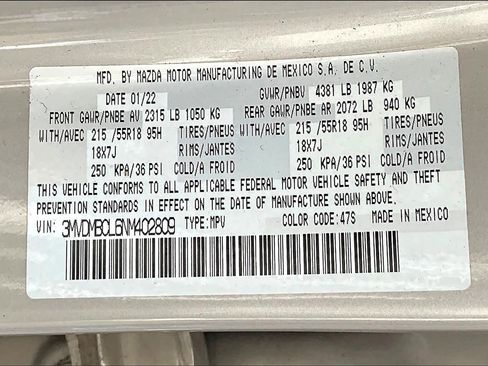 Used 2022 MAZDA CX-30 AWD 2.5 S w/ Preferred Package image 33