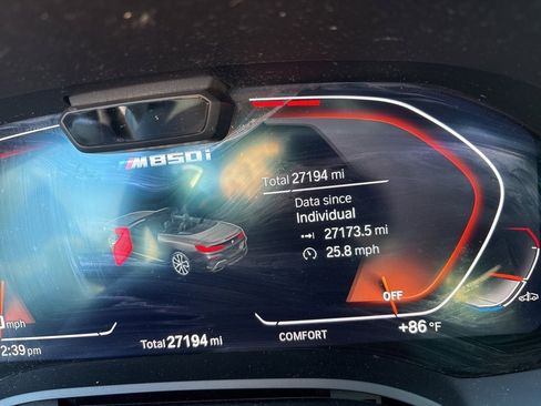 Used 2023 BMW M850i xDrive Convertible w/ M Carbon Exterior Package image 2