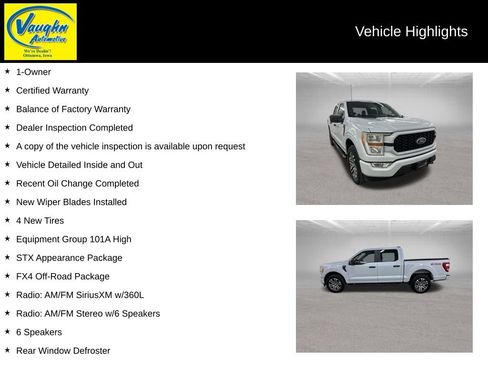 Used 2022 Ford F150 XL w/ STX Appearance Package AWD/4WD image 2