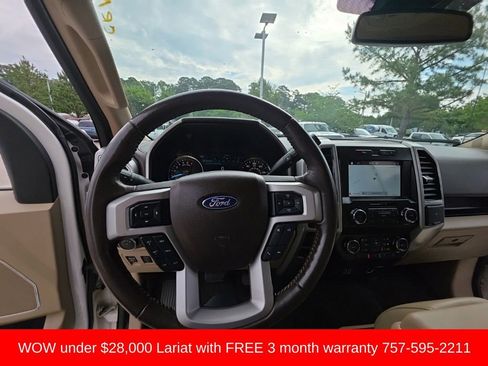 Used 2019 Ford F150 Lariat w/ Trailer Tow Package AWD/4WD image 16