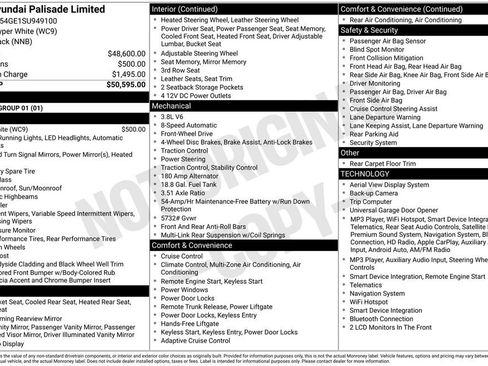 Used 2025 Hyundai Palisade Limited FWD image 45
