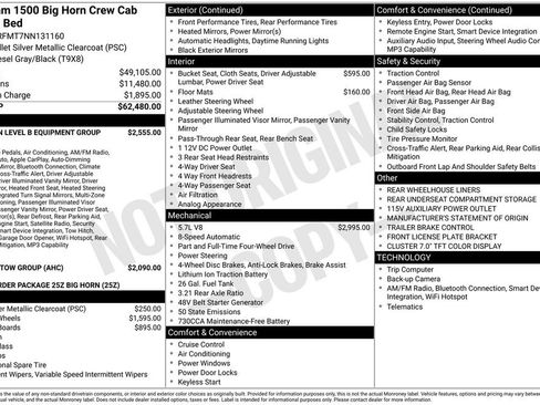 Used 2022 RAM 1500 Big Horn AWD/4WD image 32