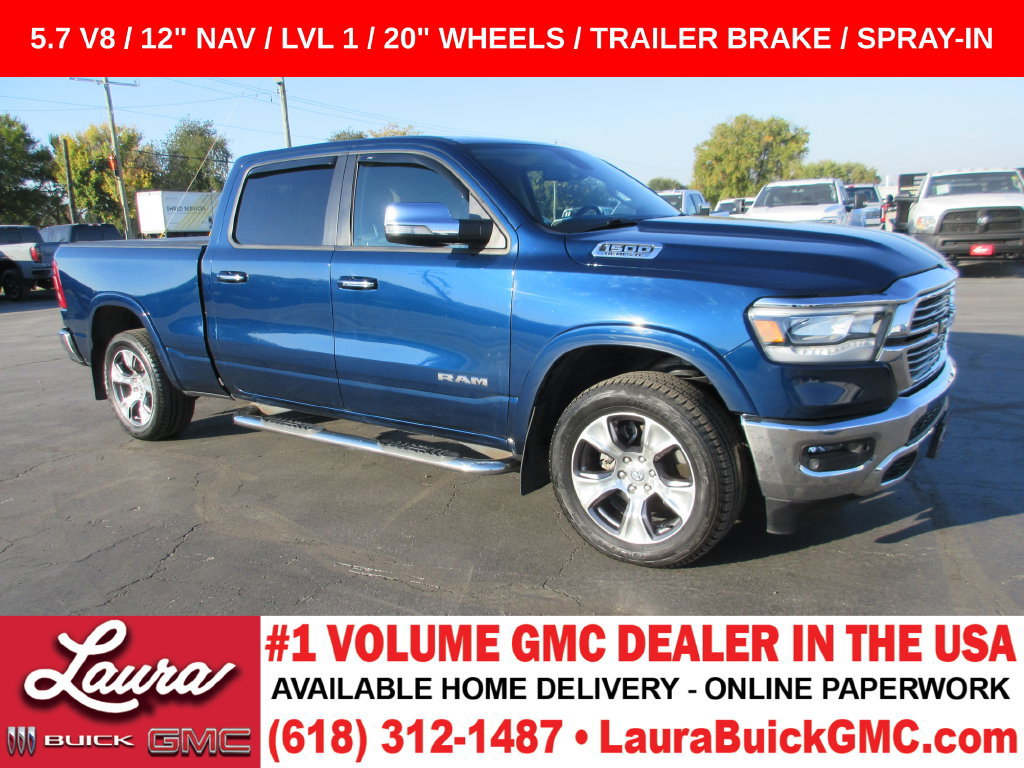 Used 2020 RAM 1500 Laramie AWD/4WD image 1