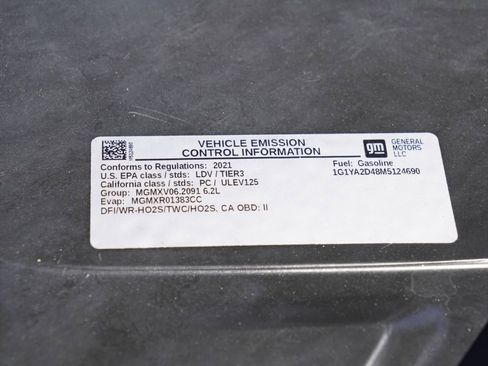 Used 2021 Chevrolet Corvette Stingray Coupe w/ 1LT image 25