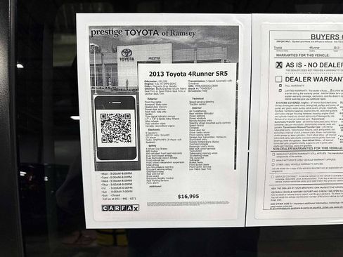 Used 2013 Toyota 4Runner SR5 w/ Convenience Pkg image 13