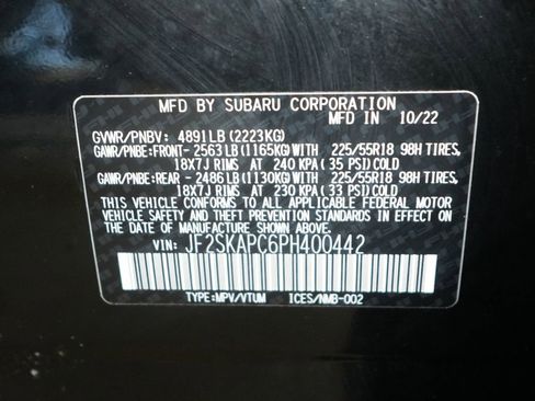 Used 2023 Subaru Forester Limited w/ Popular Package #3 image 47